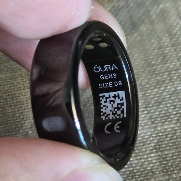 Oura | Jewelry | Oura Ring Gen3 Horizon Black Size 9 Smart Ring 